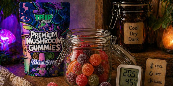 How to Store Magic Mushroom Gummies to Keep Them Fresh Longer