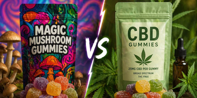 Magic Mushroom Gummies vs CBD Gummies: What Is the Difference?