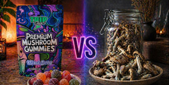 Magic Mushroom Gummies vs Chocolate Bars: Which Is Better for Your Experience?
