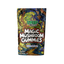 Colorful packaging of Trip Chews Magic Mushroom Gummies with psychedelic design on a white background.